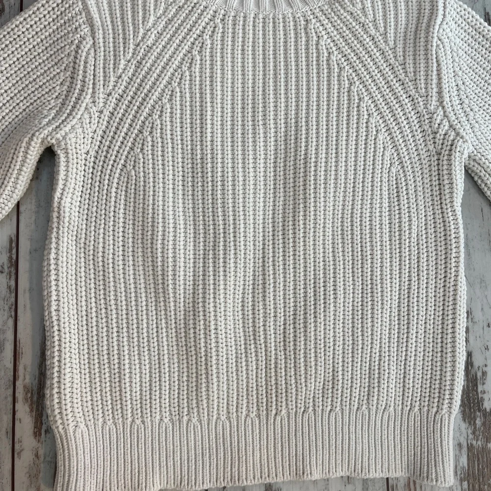 Everlane Textured Cotton Crewneck Sweater - Size XS - Picture 12 of 16